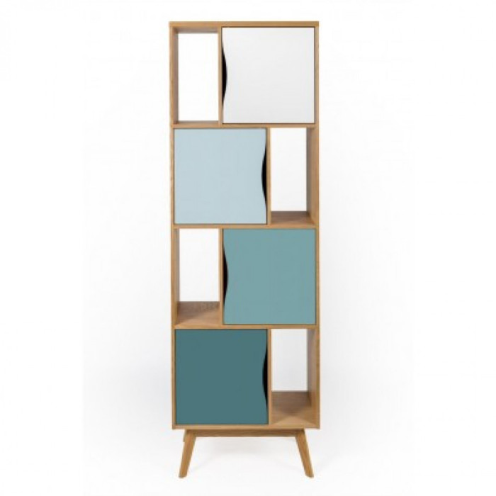 Estante de libros Avon Narrow Spruce